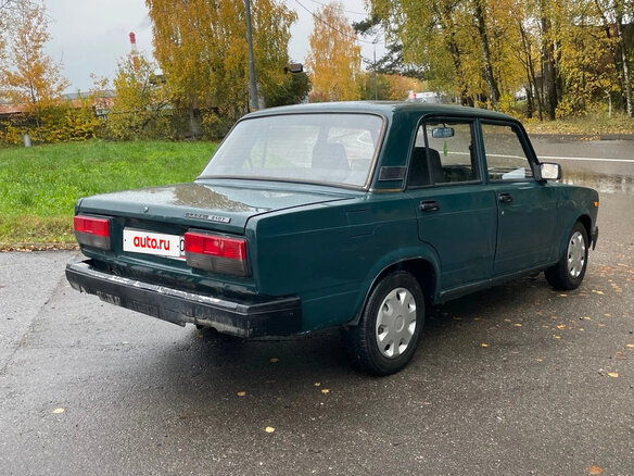 2007 Lada (ВАЗ) 2107, зелёный, 100000 рублей - вид 6
