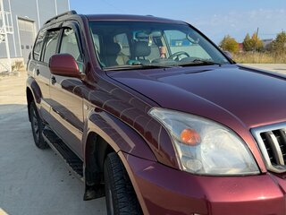 2008 Toyota Land Cruiser Prado 5-speed 120 Series Рестайлинг, красный, 1790000 рублей, вид 4