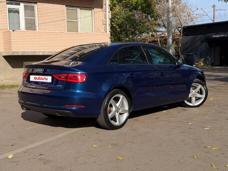 2015 Audi A3 III (8V), синий, 1499999 рублей, вид 3