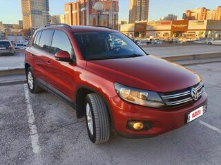2013 Volkswagen Tiguan I Рестайлинг, красный, 1300000 рублей, вид 3
