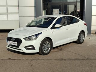 2019 Hyundai Solaris II, белый, 1229000 рублей, вид 1