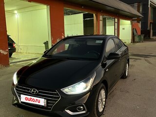 2018 Hyundai Solaris II, чёрный, 1200000 рублей, вид 3