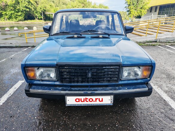 2007 Lada (ВАЗ) 2107, синий, 559000 рублей - вид 1