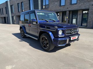 2016 Mercedes-Benz G-Класс AMG 63 AMG I (W463) Рестайлинг 3, синий, 5790000 рублей, вид 4