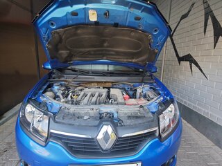 2015 Renault Sandero II, синий, 849000 рублей, вид 3