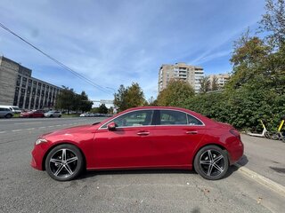 2021 Mercedes-Benz A-Класс 220 IV (W177), красный, 2980000 рублей, вид 1