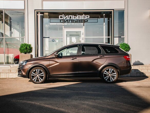 2018 Lada (ВАЗ) Vesta SW Cross I, коричневый, 1080000 рублей - вид 6