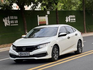 2021 Honda Civic X Рестайлинг, белый, 1200000 рублей, вид 3