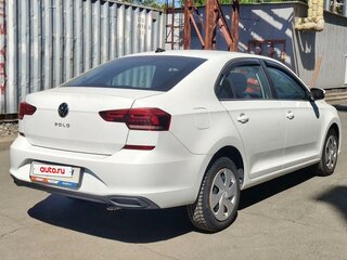 2020 Volkswagen Polo VI, белый, 1528000 рублей, вид 3