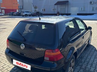 2002 Volkswagen Golf IV, чёрный, 299999 рублей, вид 4