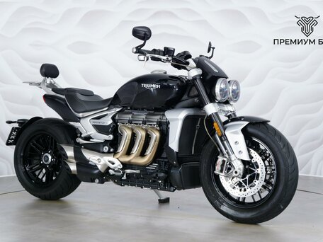 2020 Triumph Rocket 3, чёрный, 1999000 рублей, вид 5