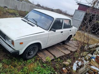 2001 Lada (ВАЗ) 2107, синий, 100000 рублей, вид 2