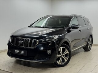 2019 Kia Sorento III Prime Рестайлинг, чёрный, 2920000 рублей, вид 1