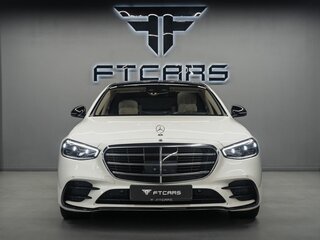 2021 Mercedes-Benz S-Класс 450 4MATIC VII (W223), белый, 12444000 рублей, вид 2