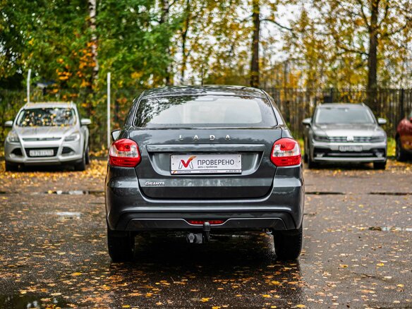 2024 Lada (ВАЗ) Granta I Рестайлинг, серый, 860000 рублей - вид 3