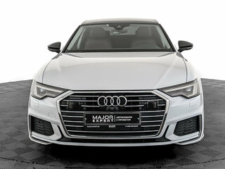 2021 Audi A6 45 TFSI V (C8), белый, 4120000 рублей, вид 2