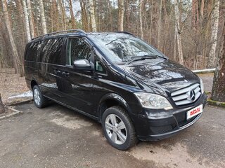 2013 Mercedes-Benz Viano Long L2 I (W639) Рестайлинг, чёрный, 2300000 рублей, вид 1
