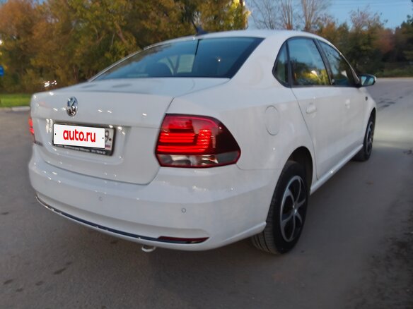2019 Volkswagen Polo V Рестайлинг, белый - вид 6