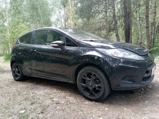 2008 Ford Fiesta Mk6, чёрный, 475000 рублей, вид 3