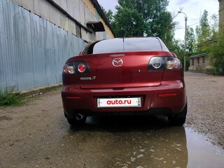 2008 Mazda 3 I (BK) Рестайлинг, красный, 580000 рублей, вид 4