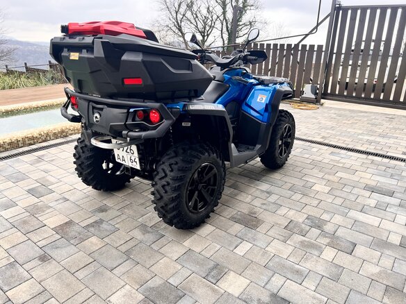 2022 BRP Can-Am Outlander 650, синий - вид 13
