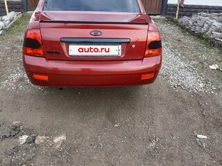 2009 Lada (ВАЗ) Priora I, красный, 230000 рублей, вид 2