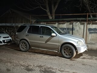 2001 Mercedes-Benz M-Класс 270 I (W163) Рестайлинг, серебристый, 800000 рублей, вид 2