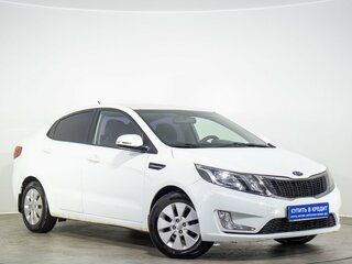 2012 Kia Rio 5-speed III, белый, 849000 рублей, вид 1