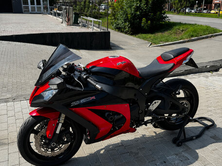 2012 Kawasaki ZX-10R Ninja, красный, 930000 рублей, вид 3