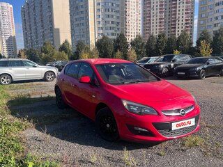 2014 Opel Astra J Рестайлинг, красный, 850000 рублей, вид 3