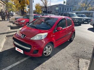 2010 Peugeot 107 I Рестайлинг, красный, 370000 рублей, вид 1