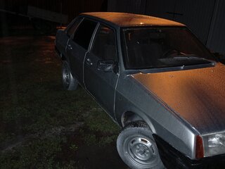1998 Lada (ВАЗ) 21099, голубой, 120000 рублей, вид 4