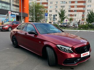 2015 Mercedes-Benz C-Класс AMG 450 AMG IV (W205), красный, 2850000 рублей, вид 3