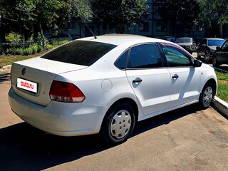 2012 Volkswagen Polo V, белый, 750000 рублей, вид 3