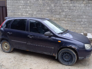 2008 Lada (ВАЗ) Kalina I, синий, 130000 рублей, вид 2