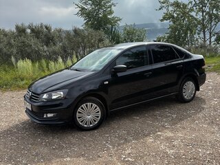 2019 Volkswagen Polo V Рестайлинг, чёрный, 1200000 рублей, вид 2