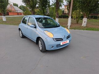 2006 Nissan Micra III (K12), голубой, 530000 рублей, вид 2