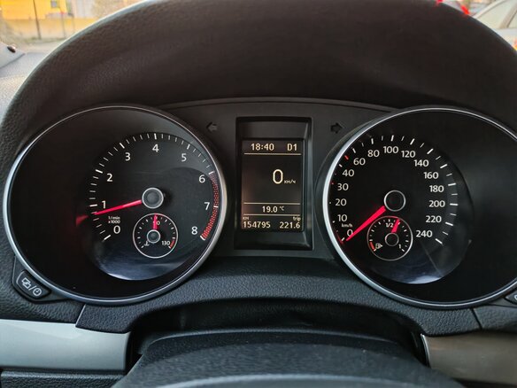 2012 Volkswagen Golf VI, белый, 860000 рублей - вид 8
