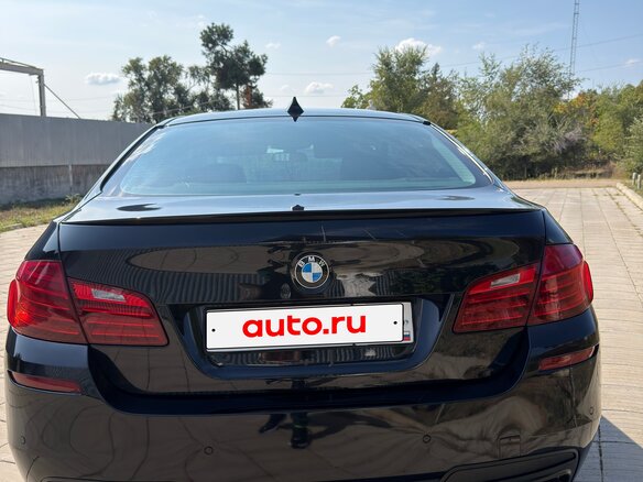 2015 BMW 5 серии 520d VI (F10/F11/F07) Рестайлинг, чёрный - вид 8