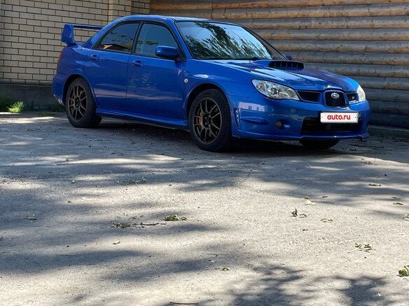 2006 Subaru Impreza WRX II Рестайлинг 2, синий, 1000000 рублей - вид 8