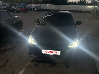 2008 Lada (ВАЗ) Priora I, чёрный, 320000 рублей, вид 1