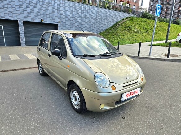 2008 Daewoo Matiz I Рестайлинг, золотистый, 199000 рублей - вид 1