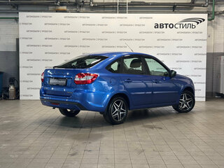 2021 Lada (ВАЗ) Granta I Рестайлинг, синий, 589000 рублей, вид 5