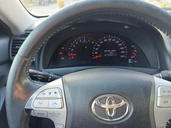 2009 Toyota Camry VI (XV40) Рестайлинг, белый, 1000000 рублей - вид 7