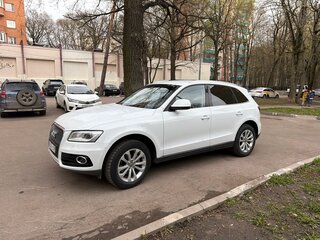 2013 Audi Q5 I (8R) Рестайлинг, белый, 1800000 рублей, вид 2