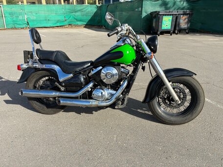 2004 Kawasaki VN800 Vulcan, чёрный, 310000 рублей, вид 2