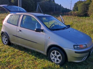 2002 Fiat Punto II, серебристый, 120000 рублей, вид 2