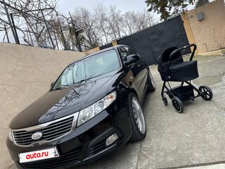 2009 Kia Magentis II Рестайлинг, чёрный, 1100000 рублей, вид 3