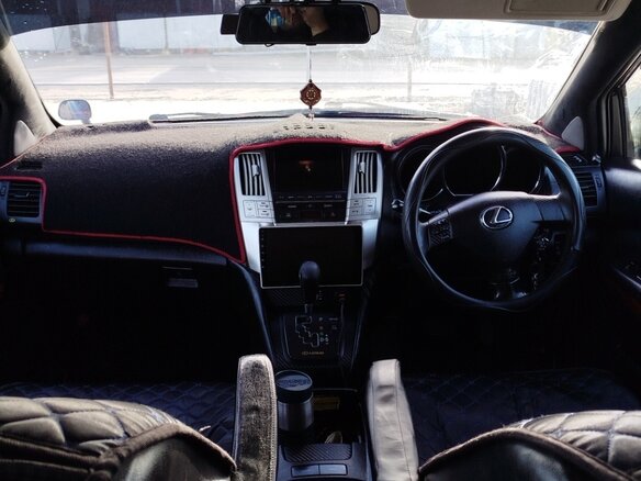 2003 Toyota Harrier II (XU30), чёрный, 1300000 рублей - вид 3