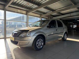 2011 Renault Logan I Рестайлинг, коричневый, 529000 рублей, вид 3